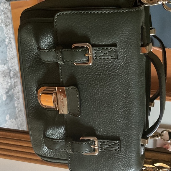 Kate Spade Forrest Green Leather Crossbody Bag - Picture 2 of 13